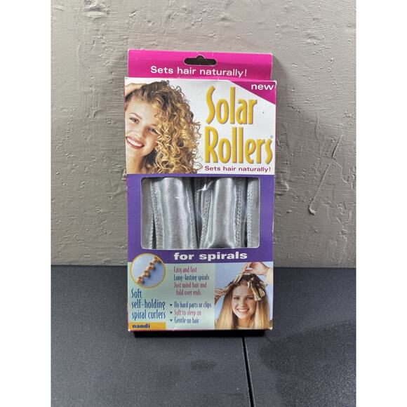 Vintage Nandi Solar Hair Rollers - Picture 1 of 7